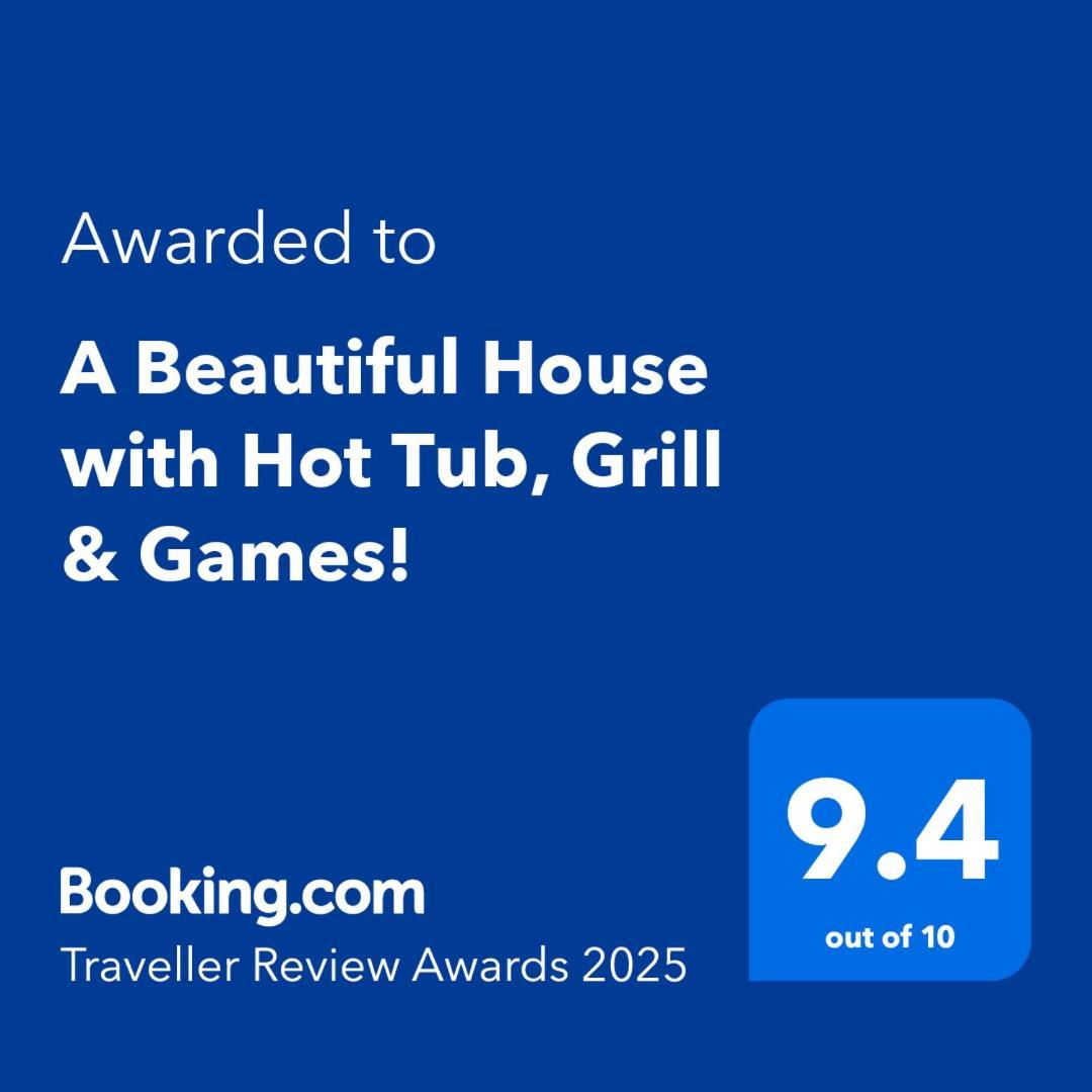 A Beautiful House With Hot Tub, Grill & Games! Villa Las Vegas Eksteriør bilde